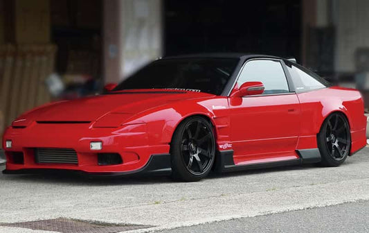 Side Skirts - Nissan 180SX Racing Line Kit - Type 1