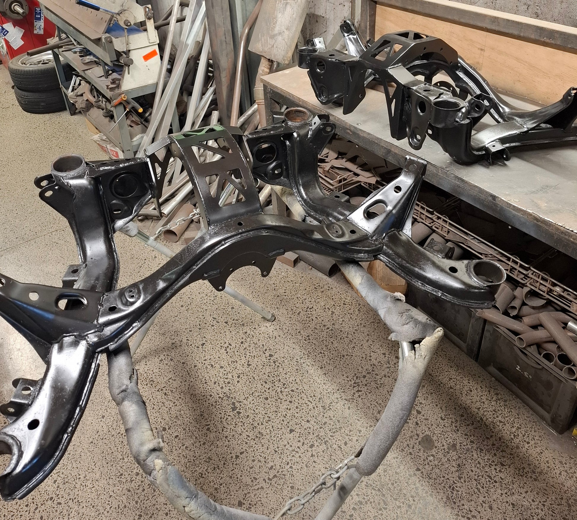 DKM Quick Change Diff Subframe - Nissan Silvia.