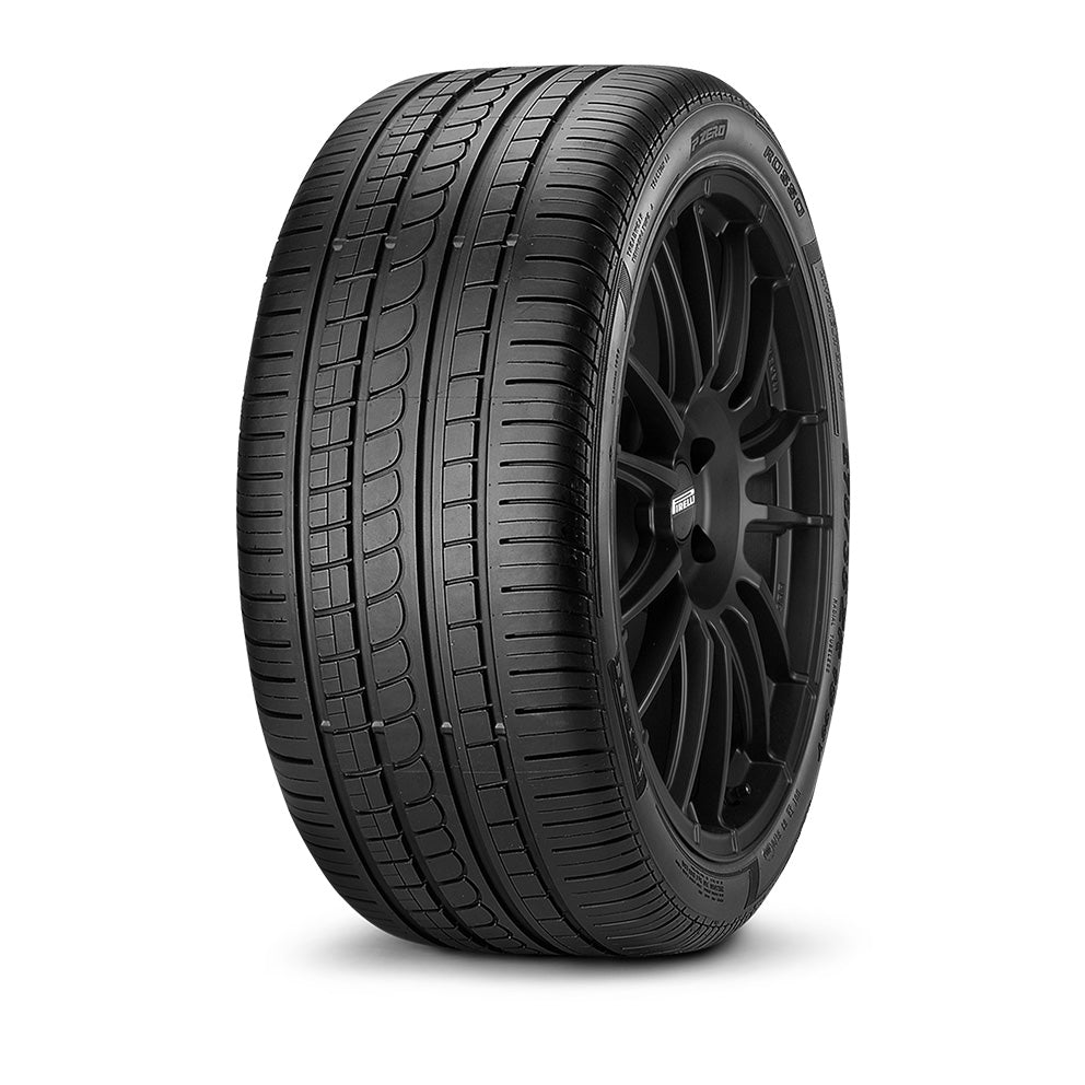 PIRELLI PZERO ROSSO - 285/30R18 93Y tyre mounted on wheel