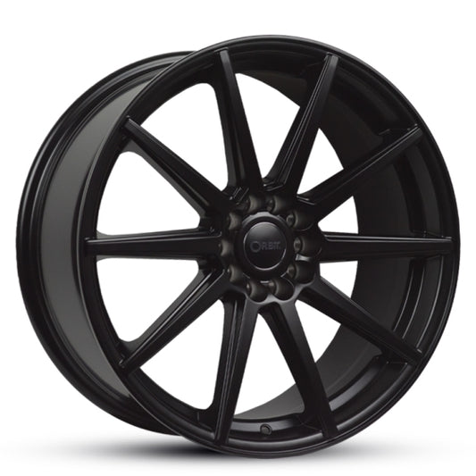 ORBIT RAVEN 19x8.5 5/114.3 5/108 40 MATT BLACK
