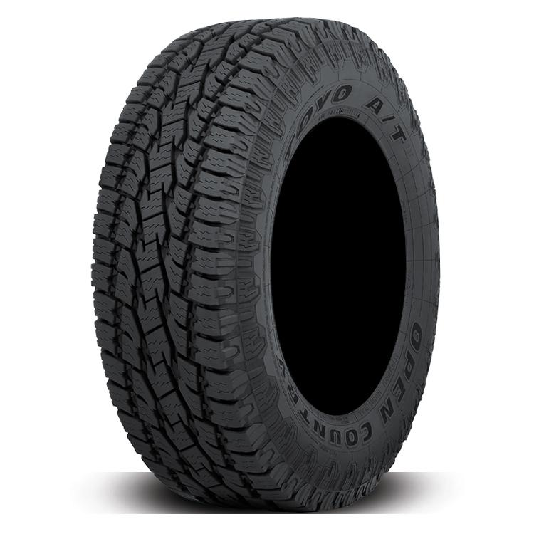 TOYO OPEN COUNTRY A/T II - 265/70R17 121S tyre mounted on wheel