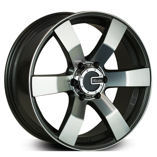 ADVANTI RACING TYPHOON 16x7 6/139.7  20 GUNMETAL FP